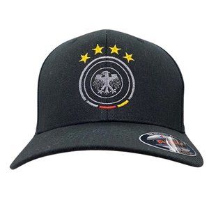 Germany Futbol National Soccer Team Fitted Cap Deutschland Euro Cup Hat L/XL
